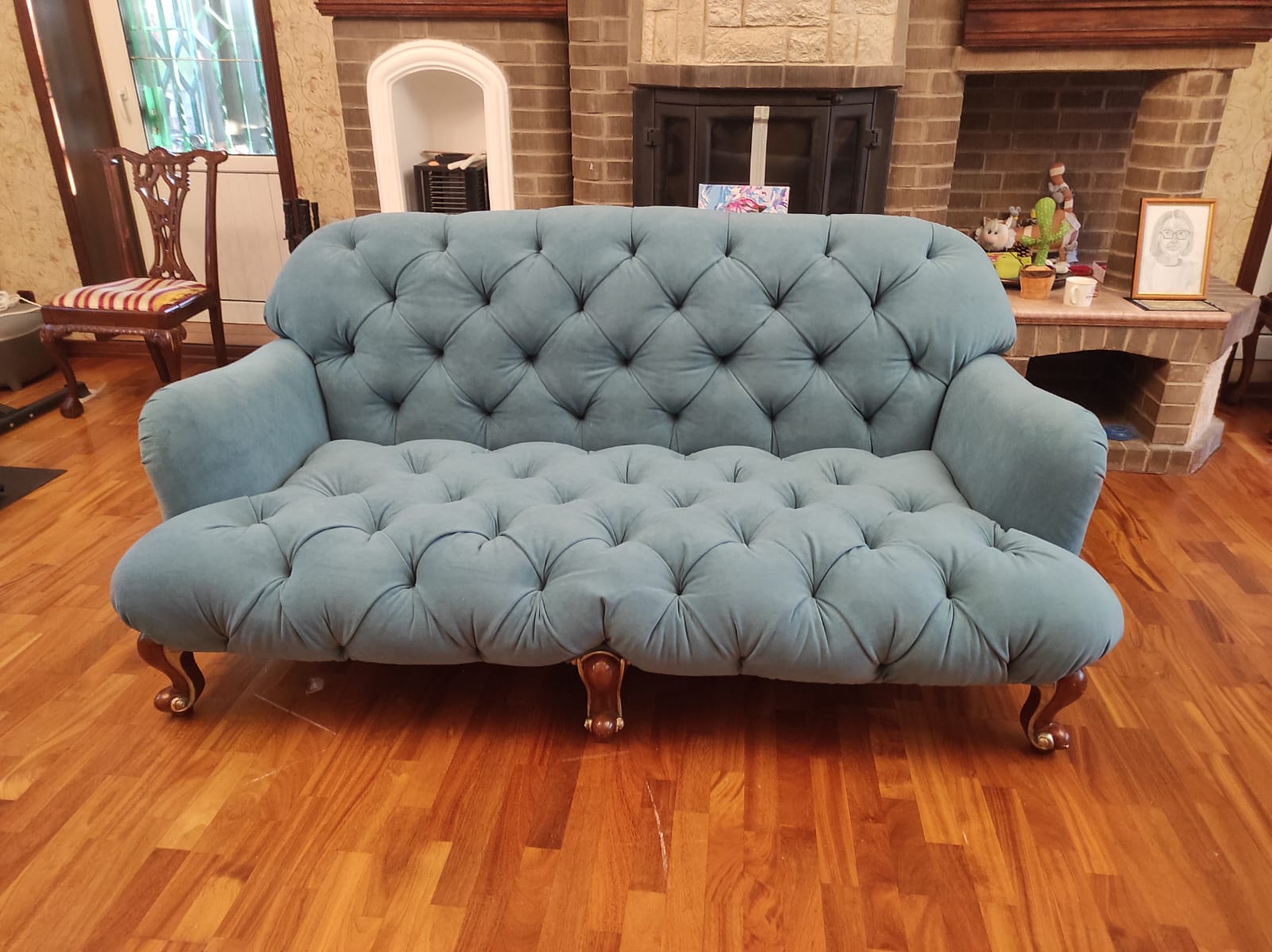 Перетяжка дивана. Нагатинская